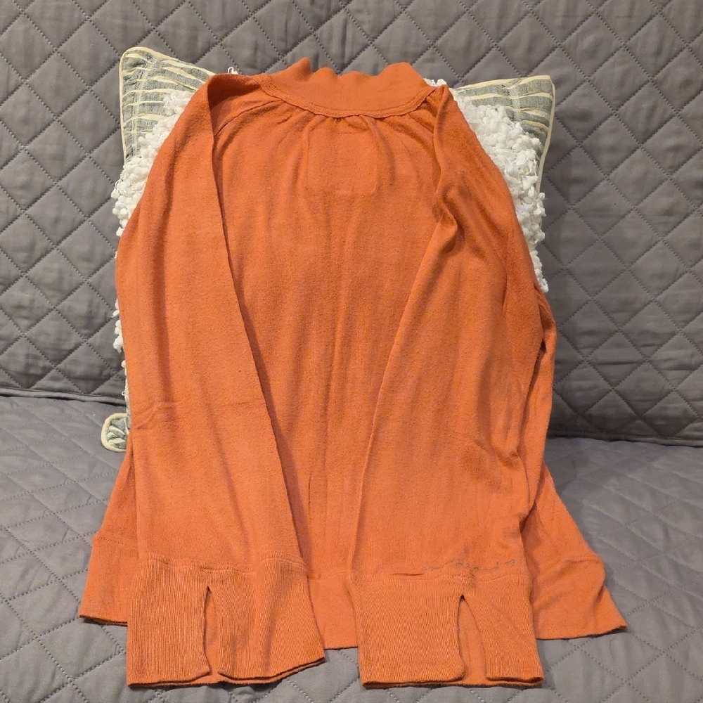 Peace Love World Coral Cowl Neck Sweater - Picture 15 of 16